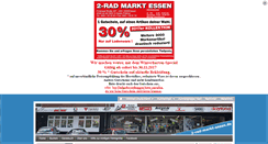 Desktop Screenshot of 2-rad-markt-essen.de